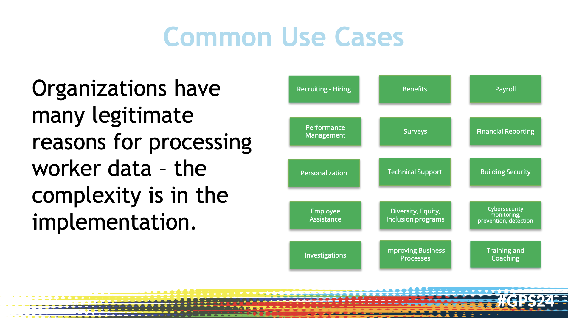 Slide from HR Data Panel